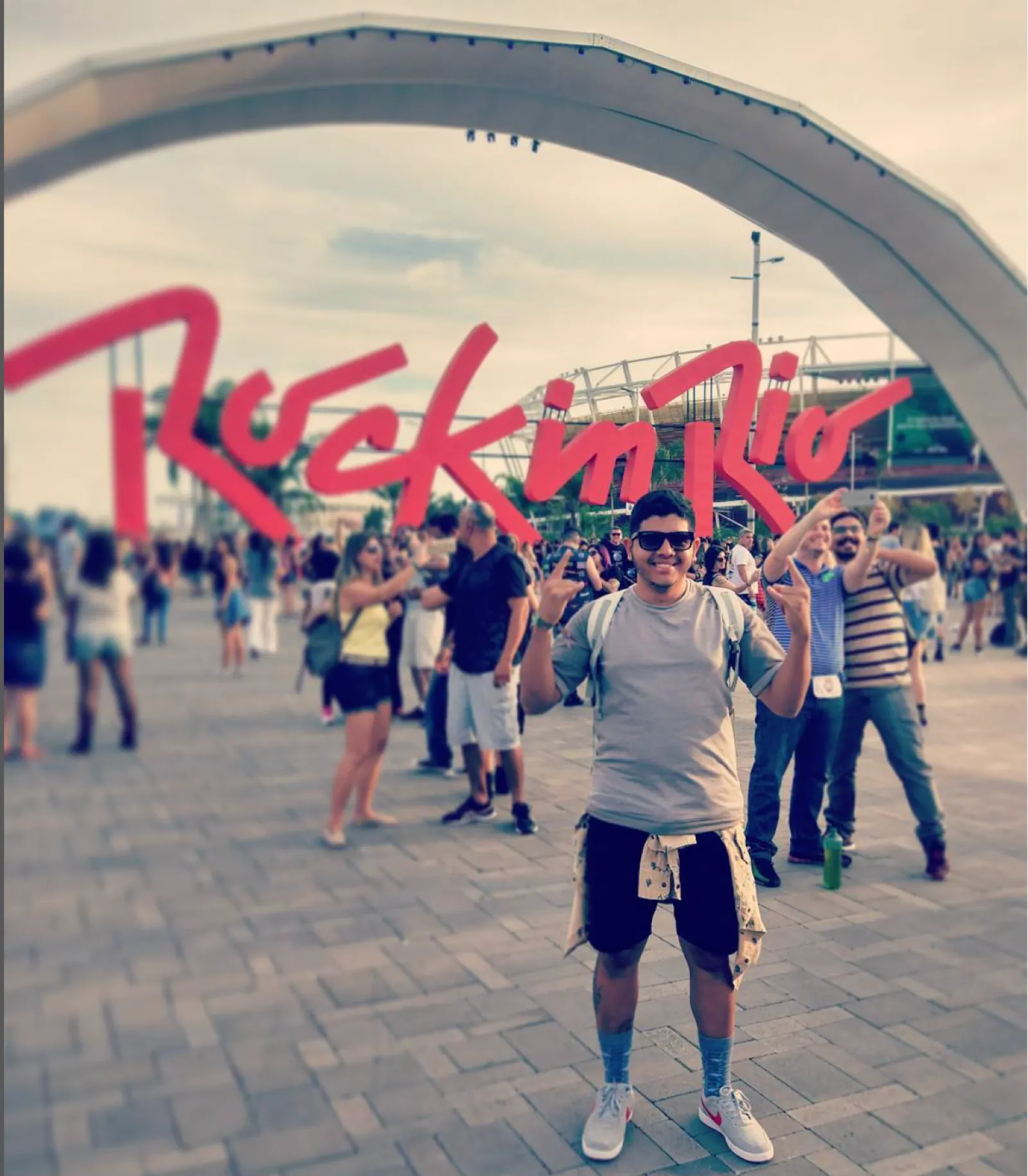 Eduardo at Rock in Rio